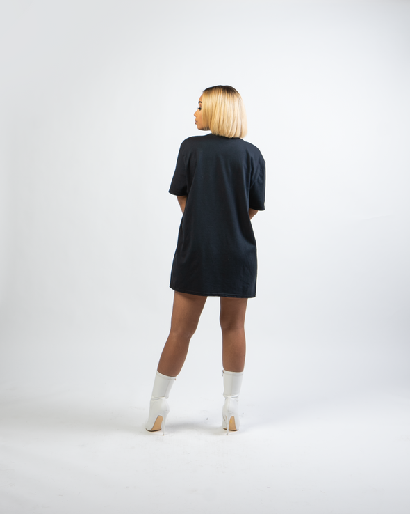 Hendrix T-shirt Dress | Black