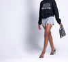 Embelish Me Shorts | Denim